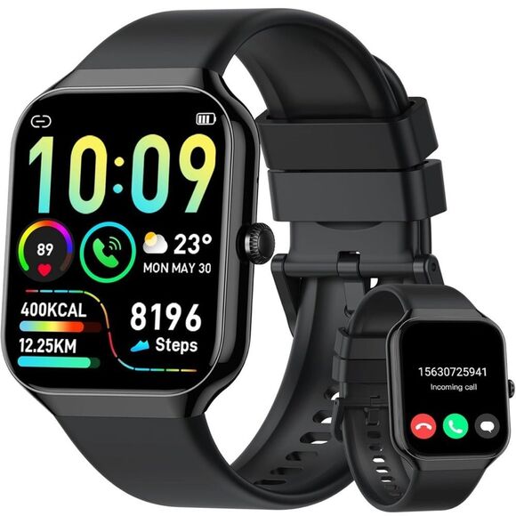 NWT P99 Smart Watch Calls Fitness Watch Waterproof, Smartwatch Android/iOS - Picture 2 of 12